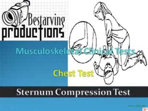 chest compression sternum fracture test|fractured sternum on chest.